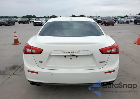 2015 Maserati Ghibli S z USA, uszkodzony, nr VIN ZAM57RTA2F1134744